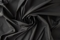 ткань черный сатин из хлопка с эластаном сатин хлопок однотонная черная Италия