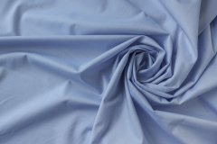 ткань рубашечный хлопок голубой сорочечная хлопок однотонная голубая Италия
