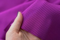 ткань трикотаж лапша ярко-фиолетовый (кашкорсе)