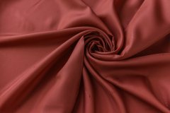 ткань подклад из вискозы терракотового цвета подклад вискоза однотонная красная Италия