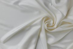 ткань подклад из вискозы белого цвета с логотипами подклад вискоза однотонная белая Италия
