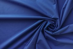 ткань хлопковый поплин синего цвета Италия