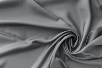 ткань подклад из вискозы средне-серого цвета