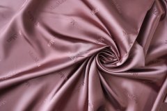 ткань подклад из вискозы ягода со сливками подклад вискоза однотонная розовая Италия