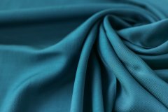ткань подклад цвета морской волны подклад хлопок однотонная голубая Италия