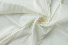 ткань подклад купро с эластаном белого цвета подклад купра однотонная белая Италия