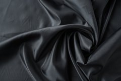 ткань подклад из полиэстера темно-серый подклад полиэстер однотонная серая Италия