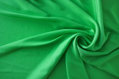 ткань дикий шелк цвета зеленое яблоко Италия