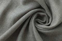 ткань серо-жемчужная шерсть с шелком костюмно-плательная шерсть однотонная серая Италия