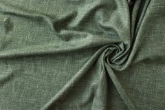 ткань двусторонняя шерсть цвета хаки костюмно-плательная шерсть однотонная зеленая Италия