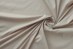 ткань поплин серо-бежевого цвета Италия