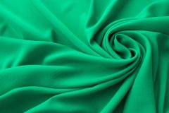 ткань ярко-зеленый крепдешин Италия