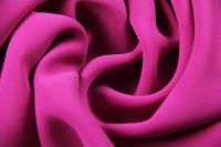 ткань шелковое кади кади шелк однотонная розовая Италия