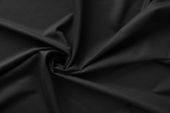ткань черная шерсть саржевого плетения Италия