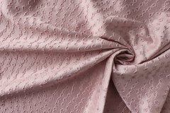 ткань розовый жаккард с люрексом Италия