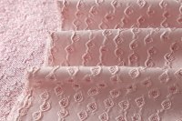 ткань розовый жаккард с люрексом