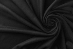 ткань черный трикотаж из кашемира Италия