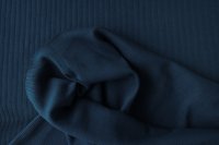 ткань темно-синий трикотаж лапша (кашкорсе) чулок