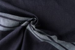 ткань синяя джинсовая ткань (купон) Италия