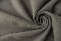ткань двухслойный двусторонний серый пальтовый кашемир