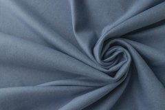 ткань двухслойная двусторонняя голубая пальтовая шерсть с кашемиром Италия