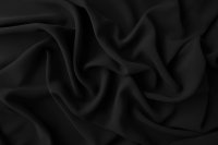 ткань шелковое кади черного цвета