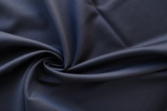 ткань двусторонняя шерсть темно-синего и синего цвета Италия