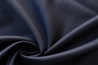 ткань двусторонняя шерсть темно-синего и синего цвета