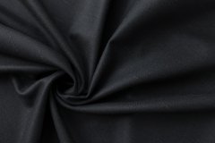 ткань черный габардин из шерсти с кашемиром Италия