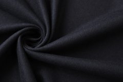 ткань черно-синий трикотаж из кашемира Италия