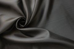 ткань подклад серо-коричневый в рубчик Италия