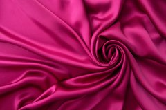 ткань пурпурный атлас с эластаном Италия
