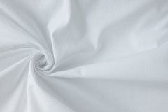 ткань белый хлопок полотняного переплетения Италия