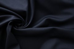 ткань темно-синий кашемир диагонального переплетения костюмно-плательная кашемир однотонная синяя Италия