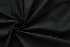 ткань хлопок черного цвета с эластаном Италия