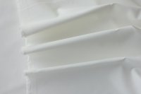 ткань белый сатин из хлопка с эластаном