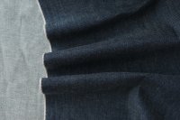 ткань джинсовка приглушенно-синего цвета