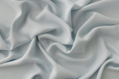 ткань кади бело-голубого цвета Италия