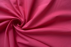 ткань поплин цвета фуксия поплин хлопок однотонная розовая Италия