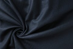 ткань темно-синий кашемир (черно-синяя елочка) Италия
