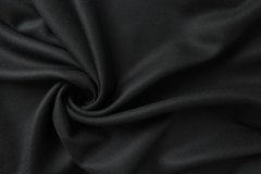 ткань черный кашемир (костюмно-плательный) Италия