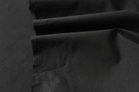 ткань черный костюмный хлопок (поплин)