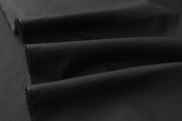 ткань черный хлопок (костюмный)