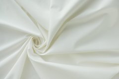 ткань белый хлопок с эластаном Италия