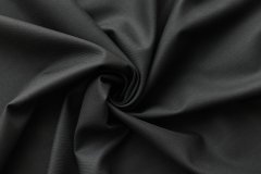 ткань черная шерсть саржевого плетения Италия