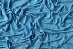 ткань небесно-голубой трикотаж Италия