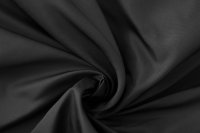 ткань шелковая тафта черного цвета
