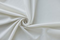 ткань белая костюмная шерсть с эластаном Италия