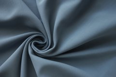 ткань серо-голубая костюмная шерсть на клеевой Италия