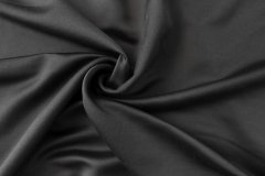 ткань костюмный сатин черный Италия